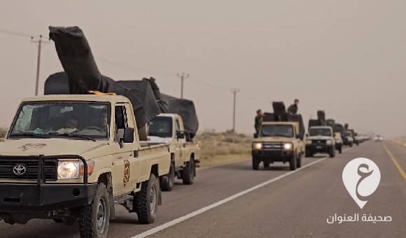 الكتيبة 55 مشاة تعلن وصول وحداتها إلى منفذ رأس اجدير 