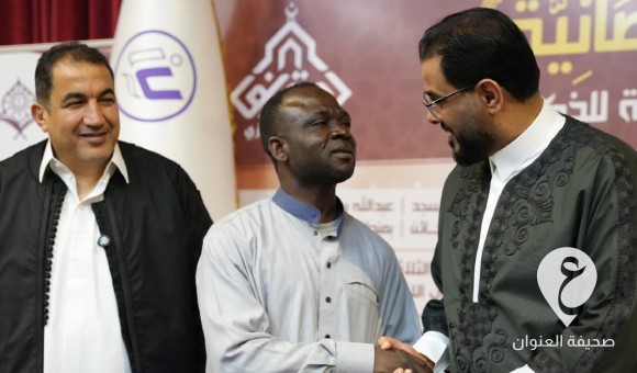 حمّاد يكرم المشاركين في مسابقة بنغازي لحفظ القرآن والسنة النبوية والمؤذن والخطيب الصغير - PSDالعنوان 2024 03 31T050204.109