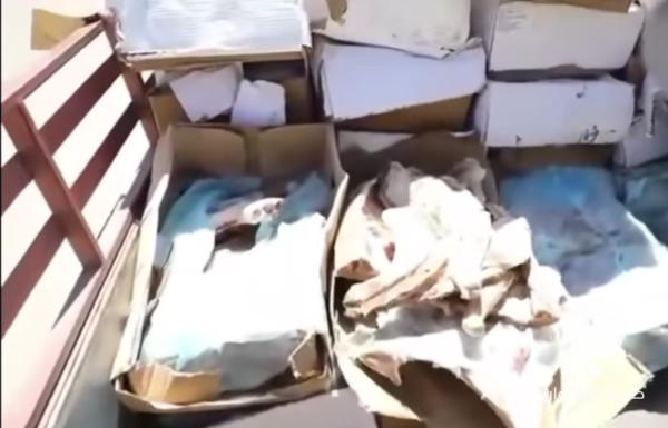 عملية هي الأكبر.. الرقابة على الأغذية يتلف كمية من السجائر واللحوم الفاسدة  - Screenshot 2024 03 27 1.07.05 PM