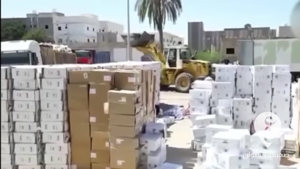 عملية هي الأكبر.. الرقابة على الأغذية يتلف كمية من السجائر واللحوم الفاسدة  - Screenshot 2024 03 27 1.08.16 PM