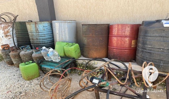 ضبط مصنع خمور في إحدى غابات منطقة زاوية القصور - 434916145 964051055079497 4749440067862503416 n