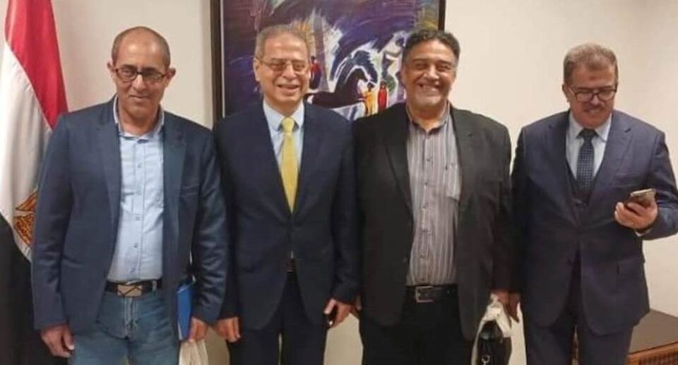 وفد من الحكومة الليبية في مصر لبحث "بيع الطاقة" - 435982151 407095535288211 8000146617724130295 n