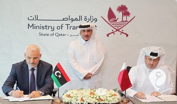 ليبيا وقطر توقعان اتفاقية تفاهم في مجال الخدمات الجوية - 438079553 958483462949154 7521922539402882235 n