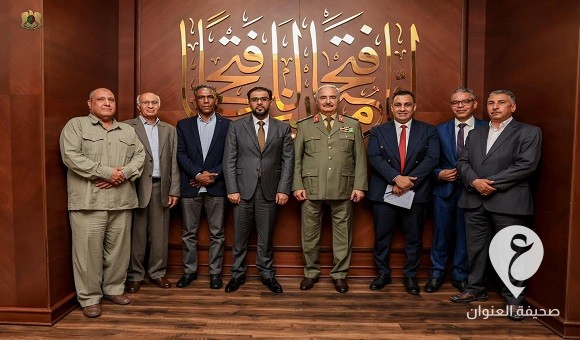 المشير حفتر يبحث الخطط والمشاريع المقرر تنفيذها بمدن ومناطق الجنوب - 438097849 416956920968739 4861893135489774490 n