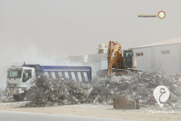 بنغازي.. إعادة الإعمار تستمر بإزالة البناء العشوائي في الهواري لإنشاء جسر جديد  - 440336766 404804309182670 5887989020525126647 n 1