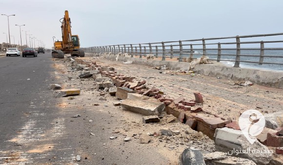 الوطني للتنمية سرت يشرع في تأسيس رصيف جديد بطريق الكورنيش 3 الوطني للتنمية سرت يشرع في تأسيس رصيف جديد بطريق الكورنيش