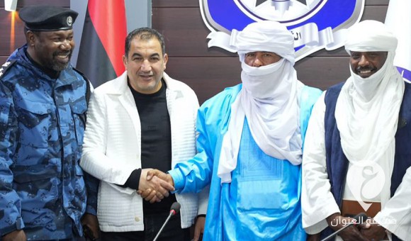 أبوزريبة: سندعم أجهزة الداخلية في غات ولن نتهاون في فرض القانون - PSDالعنوان 2024 04 01T150705.218