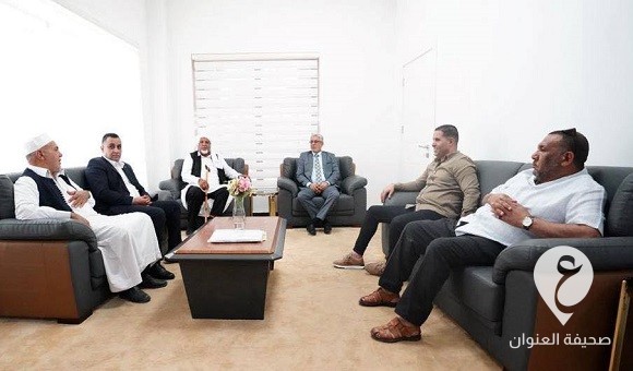 الحكومة الليبية تبحث احتياجات الكفرة مع مجلس حكمائها - 438172970 425300676801030 3558231344673728435 n