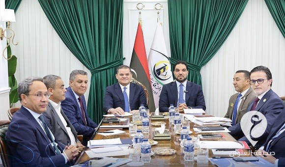 الدبيبة وقادربوه يناقشان التعاون في مجال مكافحة الجريمة وغسل الأموال - 441078710 797303835846047 7323237862840221808 n