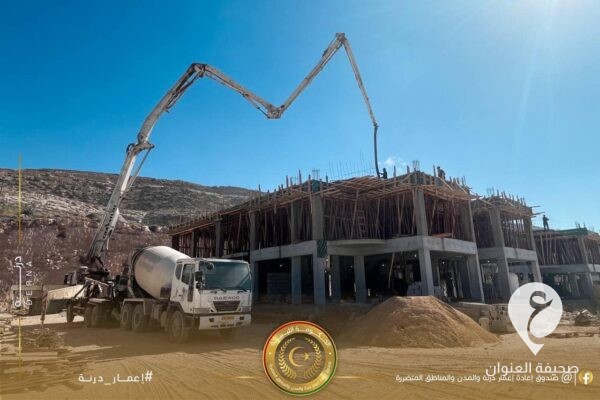 إعمار درنة: استمرار أعمال إنشاء مشروع الـ 2000 وحدة سكنية في المدينة 5 إعمار درنة: استمرار أعمال إنشاء مشروع الـ 2000 وحدة سكنية في المدينة - 444215161 122154011612173796 8658498838040580658 n