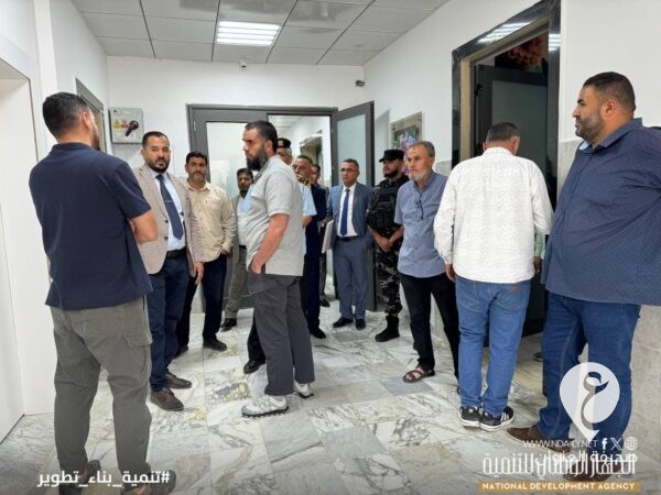 افتتاح المركز الصحي "جمال عبدالناصر" التابع لمحلة خليج سرت عن طريق الجهاز الوطني للتنمية 