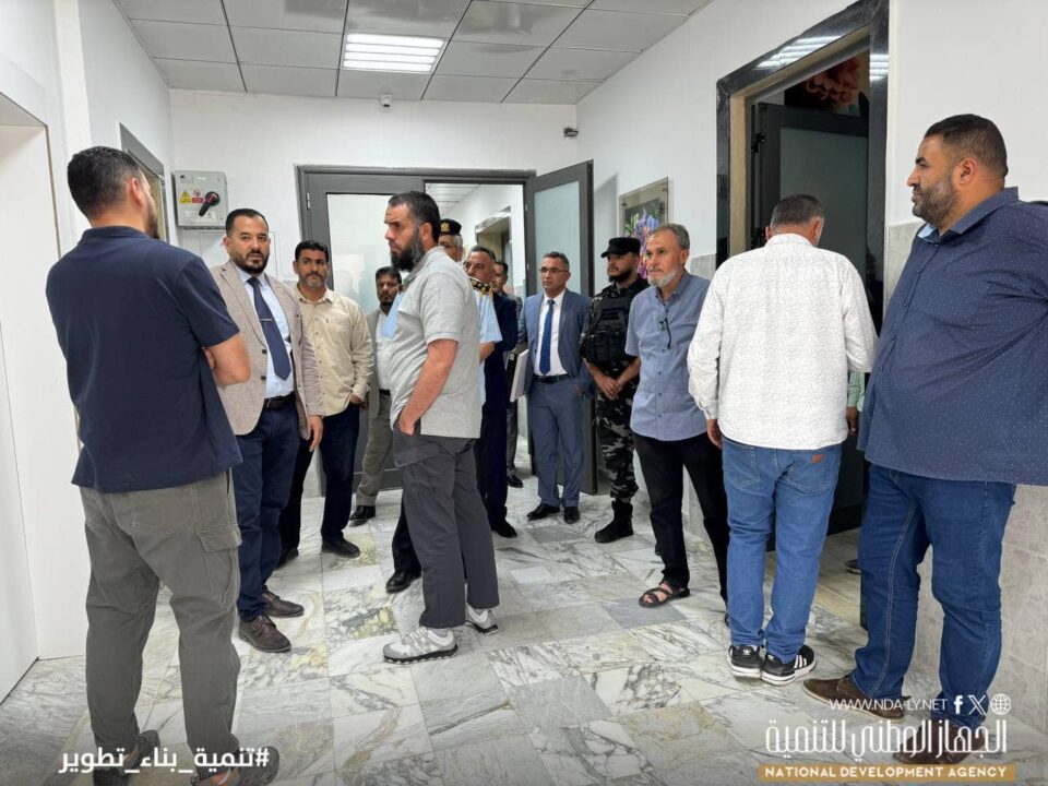 افتتاح المركز الصحي "جمال عبدالناصر" التابع لمحلة خليج سرت عن طريق الجهاز الوطني للتنمية 