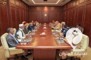 للوقف على حادثة اختطاف إبراهيم الدرسي.. حفتر يستقبل مشايخ قبيلة الدرسة  - 445413708 786801183632509 9112260816065351497 n