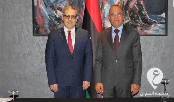 خلال لقائه اللافي.. القائم بأعمال السفارة الأمريكية يؤكد دعم بلاده للاستقرار في ليبيا - PSD العنوان 129