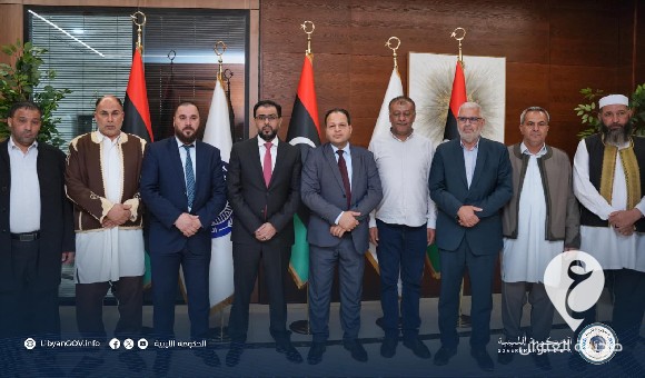حماد: سعدت بلقاء وفدٍ من أهلنا في مدينة زليتن 2 حماد: سعدت بلقاء وفدٍ من أهلنا في مدينة زليتن