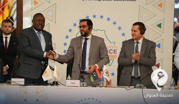 بنغازي.. حماد يشارك في اختتام فعاليات المؤتمر الأفريقي الأوروبي حول الهجرة - PSD العنوان 125