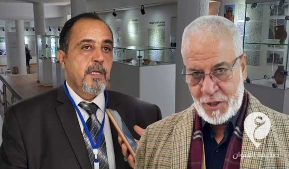 مراقبة آثار بنغازي تتقدم بالشكر لمجلس الثقافة العام لدعمه جهود فتح صالة عرض للقطع الأثرية - PSD العنوان 132