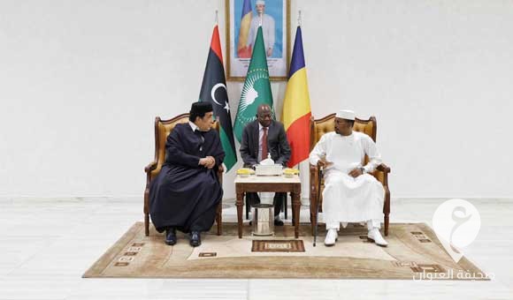 المنفي يصل أنجامينا ويلتقي الرئيس التشادي - PSD العنوان 136