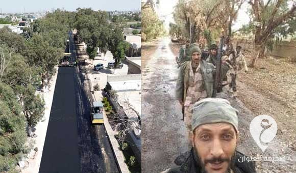 رصف "شارع الشجر" الشاهد على محاربة الإرهاب في بنغازي 1 رصف "شارع الشجر" الشاهد على محاربة الإرهاب في بنغازي - PSD العنوان 14