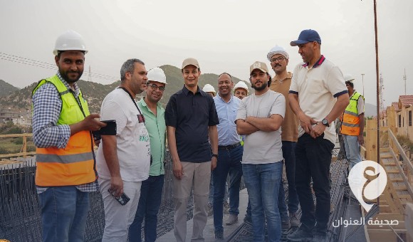 بلقاسم خليفة يزور مشاريع الجسور القائمة من سوسة إلى درنة 