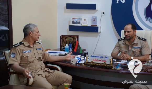 الساعدي يبحث التعاون مع أمن الكفرة لمنع تدفق المهاجرين غير الشرعيين 