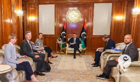 الدبيبة يناقش مع وزيرة الدولة بوزارة الخارجية الألمانية جهود دعم الانتخابات 