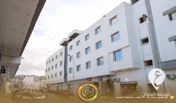 إعمار درنة: مواصلة صيانة وتشطيب واجهات والصرف الصحي في شارع ميزران 