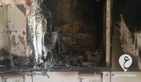 الكهرباء: احتراق خلايا محطة تحويل "الجلاء" ببنغازي.. والسبب سرقة أسلاك منظومة الحماية الأرضية