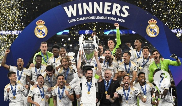 ريال مدريد يحقق لقبه الـ15 لدوري أبطال أوروبا - 000 34UP223