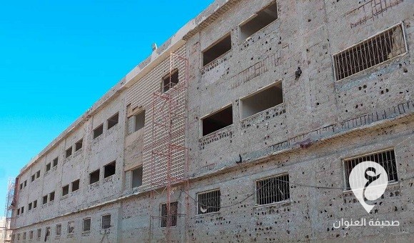 صندوق إعادة إعمار درنة يباشر أعمال صيانة وتطوير مدرسة الضياء - 447898280 122156534870173796 7383975411911974694 n