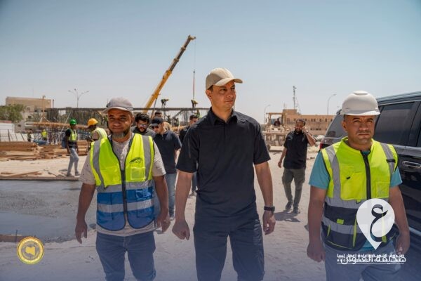 بلقاسم خليفة يتفقد مشاريع الإعمار في مدينة أجدابيا  - 448100822 122130948326264579 4234189349959111587 n