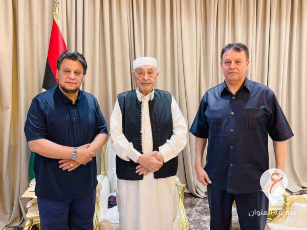 عقيلة صالح يناقش الجوانب والبنود المشتركة بين وزارة العدل والمجلس الأعلى للقضاء  - 448975712 452333524097745 2403960453123955872 n