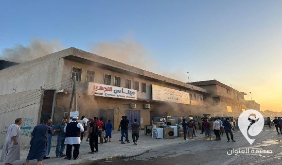 الإسعاف والطوارئ: اندلاع حريق هائل بشارع المنزلية بمنطقة الكريمية في طرابلس 