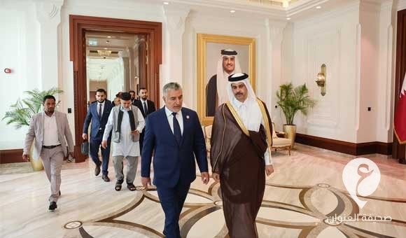 تكالة يلتقي رئيس مجلس الشورى القطري - PSD العنوان 45
