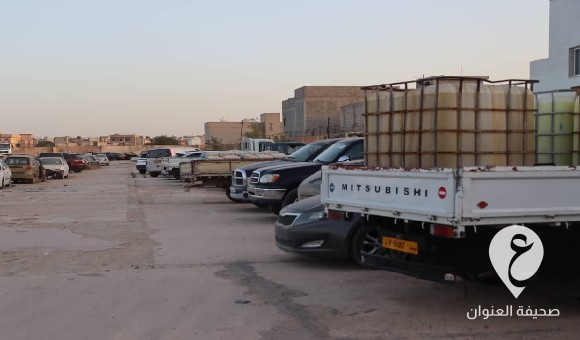 أمن بنغازي: قسم المرور يستأنف حملاته ضد المركبات التي لا تحمل لوحات معدنية 