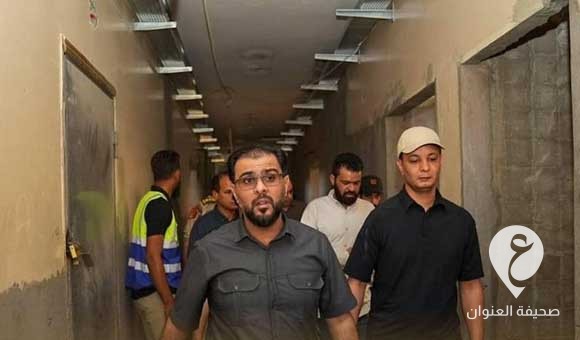 حماد يصل سبها لإعلان انطلاق أعمال الشركات المكلفة بالإعمار - PSD العنوان 41