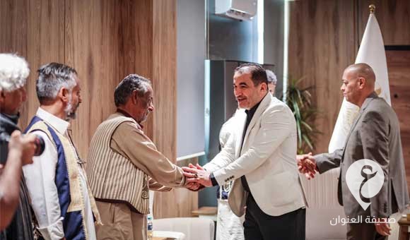 أبوزريبة يقدم لقبيلة الدرسة إجابات وافية بشأن التحقيقات في قضية اختفاء "إبراهيم الدرسي" - PSD العنوان 46