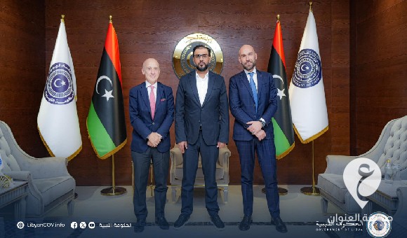 حماد يبحث عودة الشركات الإيطالية للمساهمة في عملية الإعمار والبناء 