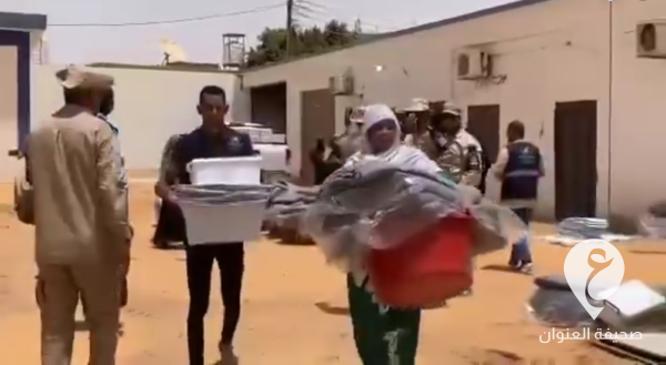 الحكومة الليبية: توزيع الإغاثة الإنسانية والإيوائية على نازحي السودان في الكفرة - Screenshot 2024 06 03 10.26.24 PM