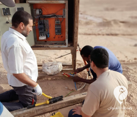 جهاز النهر: إرساء مضخة جديدة للبئر رقم 25 في خط C3 بحقل آبار غدامس  - Screenshot 2024 06 30 4.23.14 PM