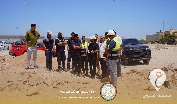 البدري يزور موقع العطل الذي أصاب الكوابل الرئيسية المغذية لبنغازي ويطمأن المواطنين 2 البدري يزور موقع العطل الذي أصاب الكوابل الرئيسية المغذية لبنغازي ويطمأن المواطنين