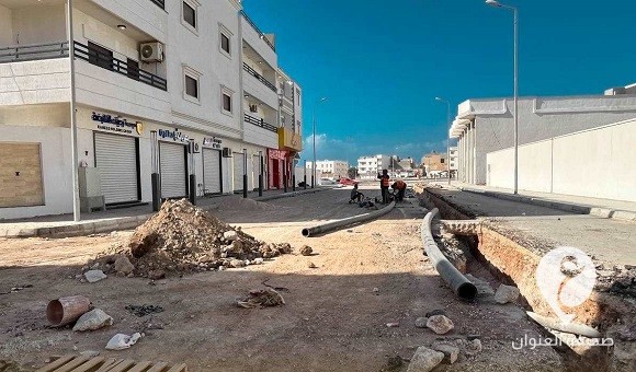 الشروع في توسعة وتطوير طريق رئيسي في درنة - 450062645 122165868542173796 8887372790041358322 n