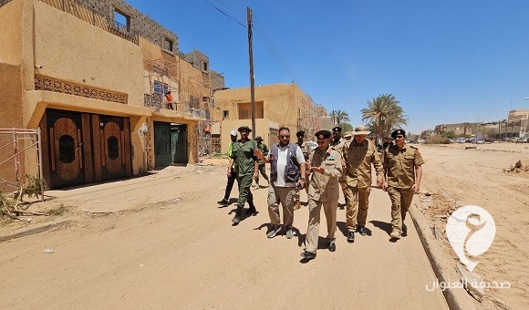 آمر غرفة قوة الجنوب يقف على مشاريع صندوق التنمية في سبها - 450933047 790435399600188 5563794325639033298 n