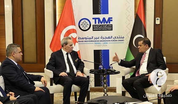 الدبيبة ونظيره التونسي يبحثان سير العمل بمنفذ رأس إجدير - 451451564 836726695237094 4535078000191414611 n