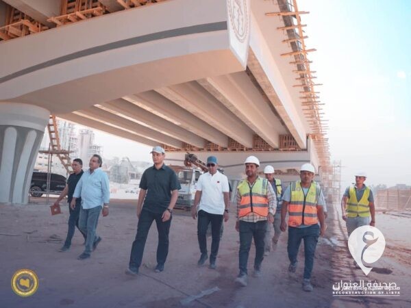بلقاسم خليفة يجري جولة تفقدية داخل مواقع مشاريع جسور مدينة بنغازي - 453090296 122144024894264579 5791364697416253005 n