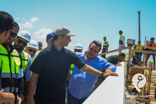 بلقاسم خليفة يجري جولة تفقدية داخل مواقع مشاريع جسور مدينة بنغازي - 453433613 122161166360230669 859098728052410144 n