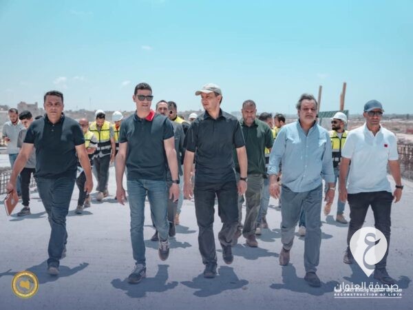 بلقاسم خليفة يجري جولة تفقدية داخل مواقع مشاريع جسور مدينة بنغازي - 453491034 122144025680264579 2612011823030205733 n