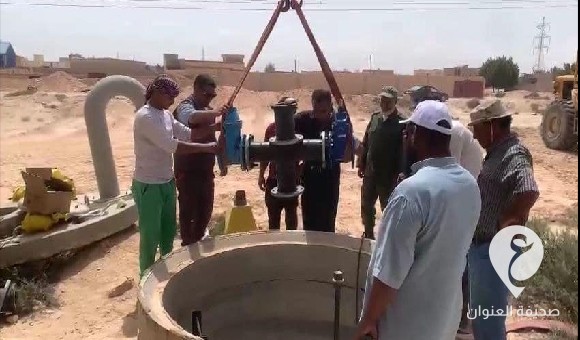 جهاز النهر: تغذية عدد(626) وحدة سكنية للإسكان العام بحي دمشق بمدينة أجدابيا 2 جهاز النهر: تغذية عدد(626) وحدة سكنية للإسكان العام بحي دمشق بمدينة إجدابيا