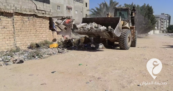 الحرس البلدي بنغازي يشن حملة لإزالة المباني العشوائية المخالفة على الطريق السريع 3 الحرس البلدي بنغازي يشن حملة لإزالة المباني العشوائية المخالفة على الطريق السريع - Screenshot 2024 07 14 1.16.11 AM