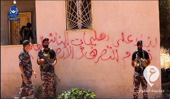 إنفاذ القانون تمنع التصرف في قطعة أرض بتاجوراء